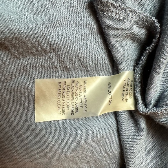 Soft Surroundings button up lagenlook - Picture 3 of 9